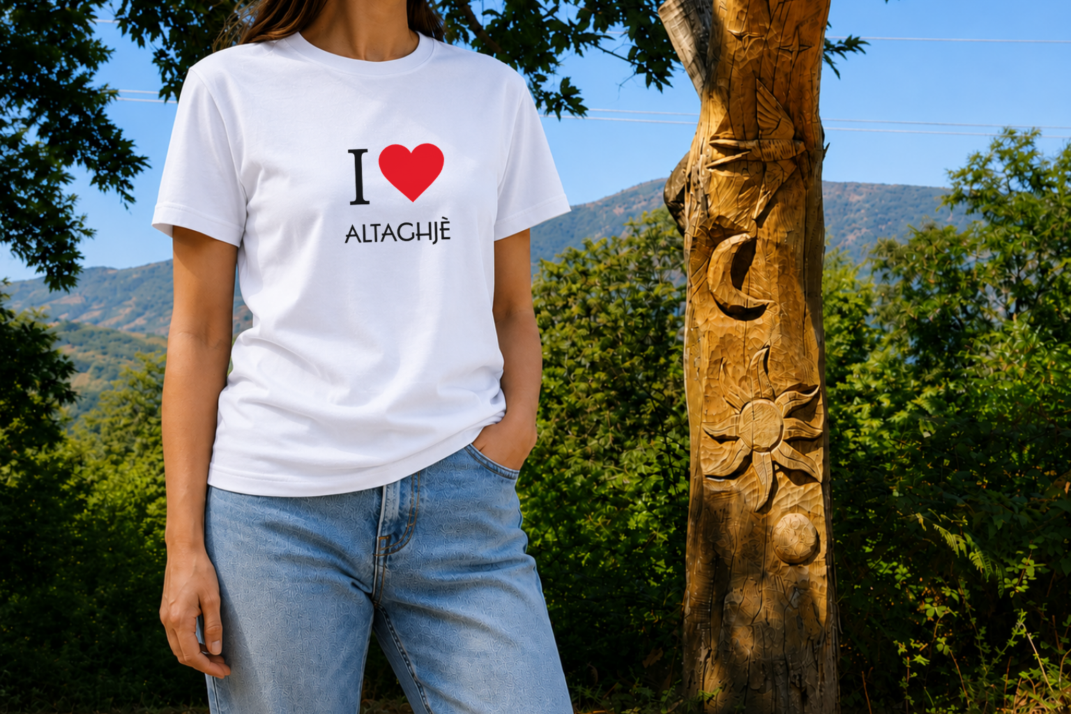 Altagène T-shirt I love