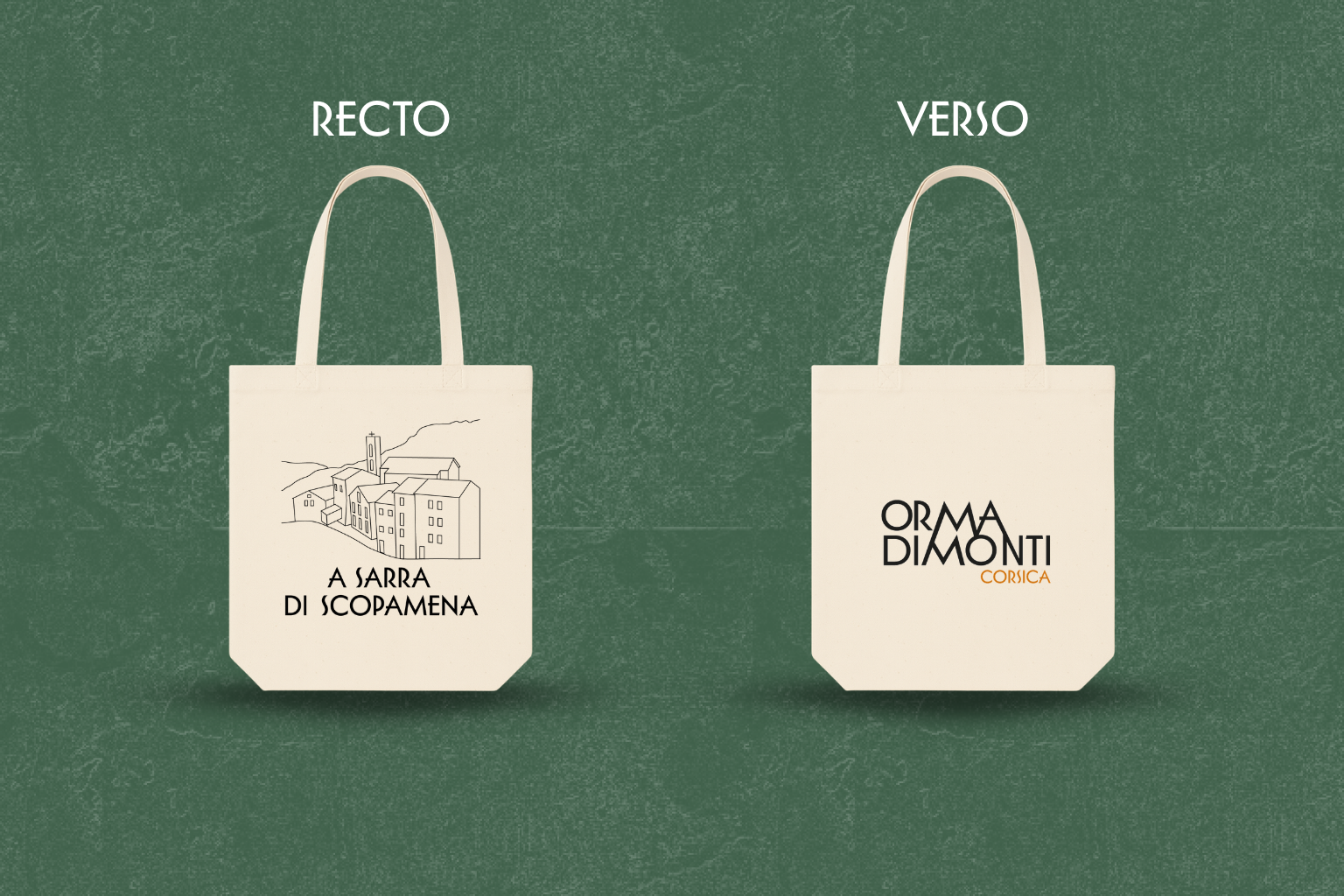 A Sarra di Scopamena Tote-bag Collection Empreinte