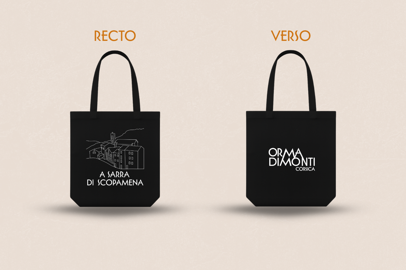 A Sarra di Scopamena Tote-bag Collection Empreinte