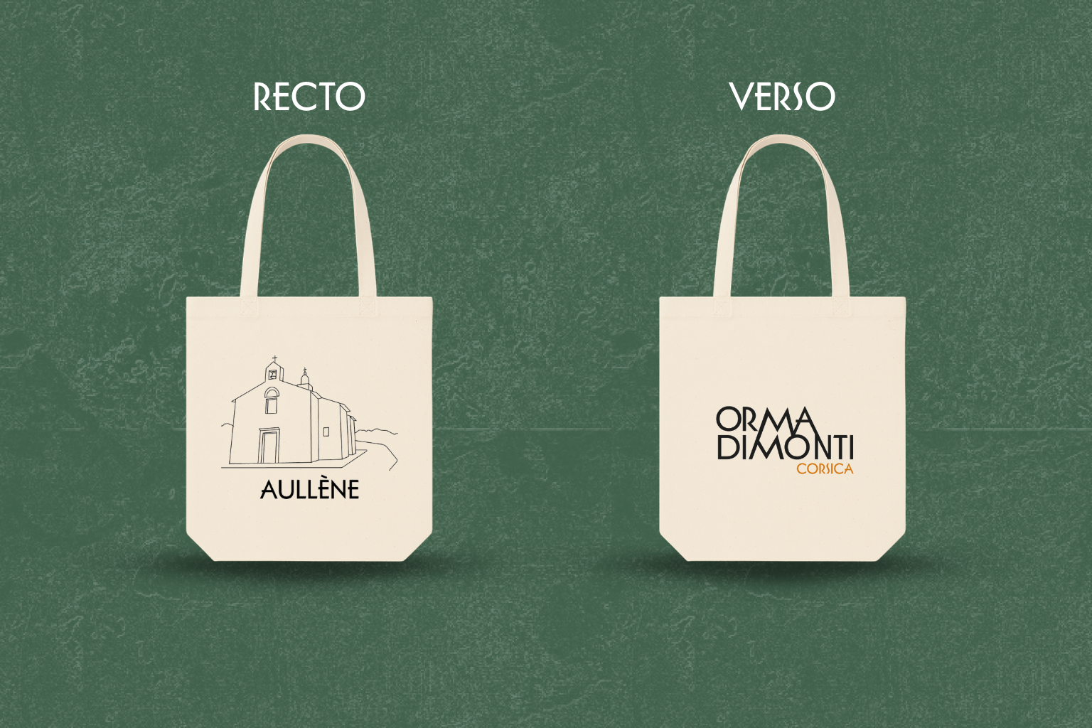Aullène Tote-bag Collection Empreinte