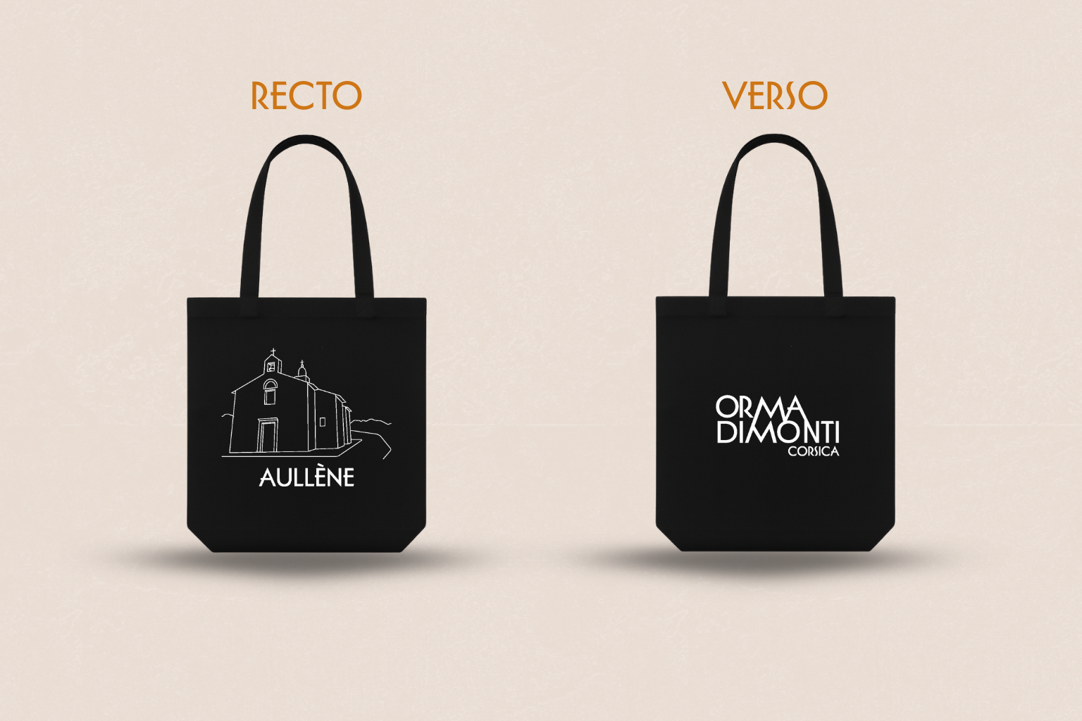 Aullène Tote-bag Collection Empreinte
