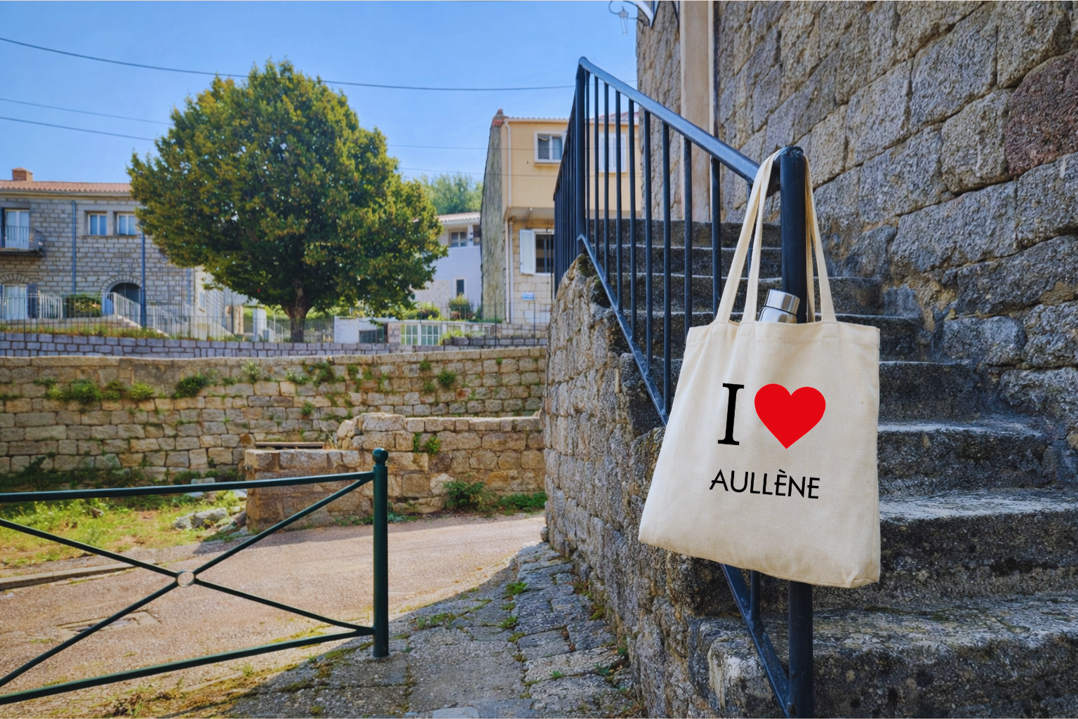 Aullène Tote-bag I love