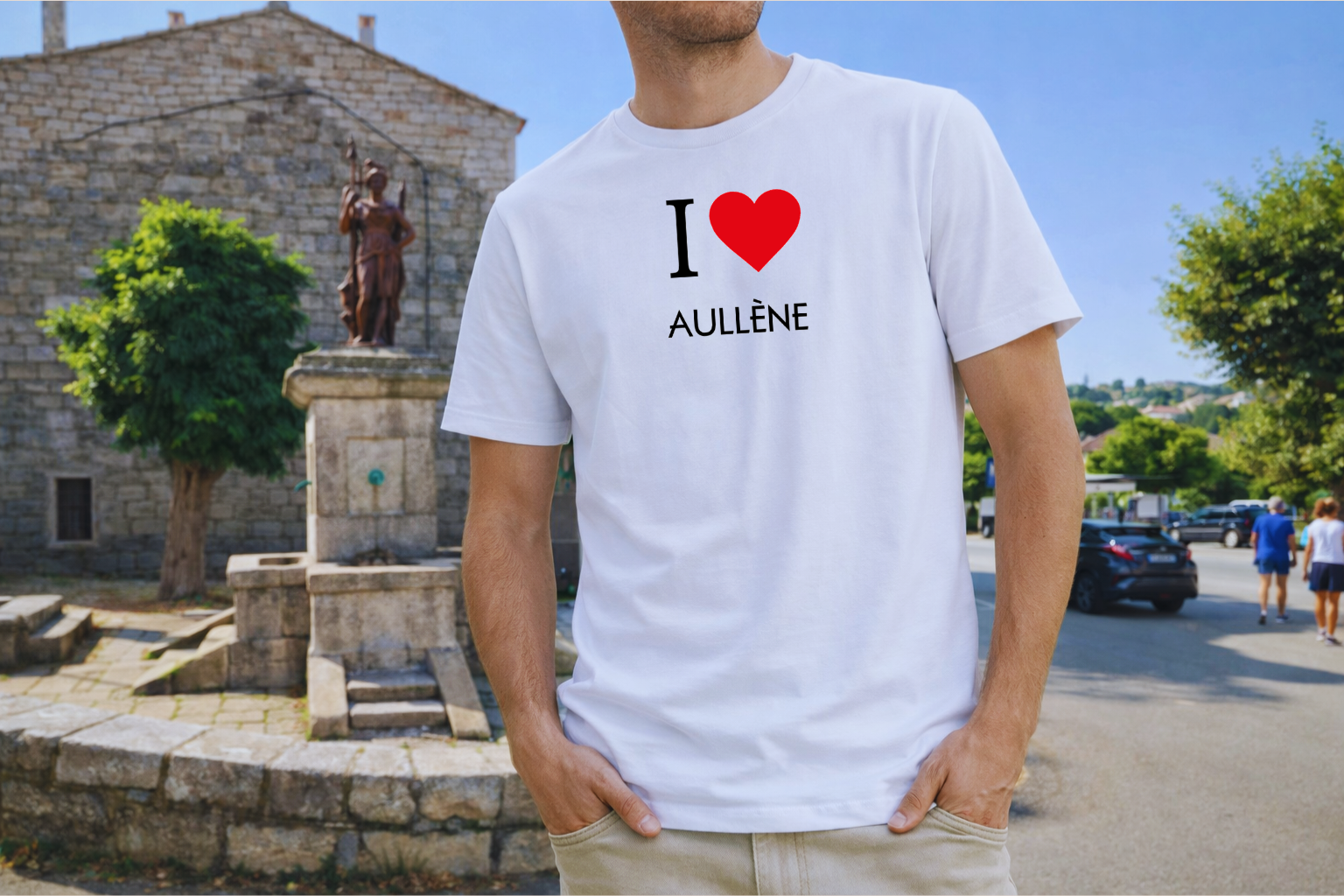 Aullène  T-shirt I love