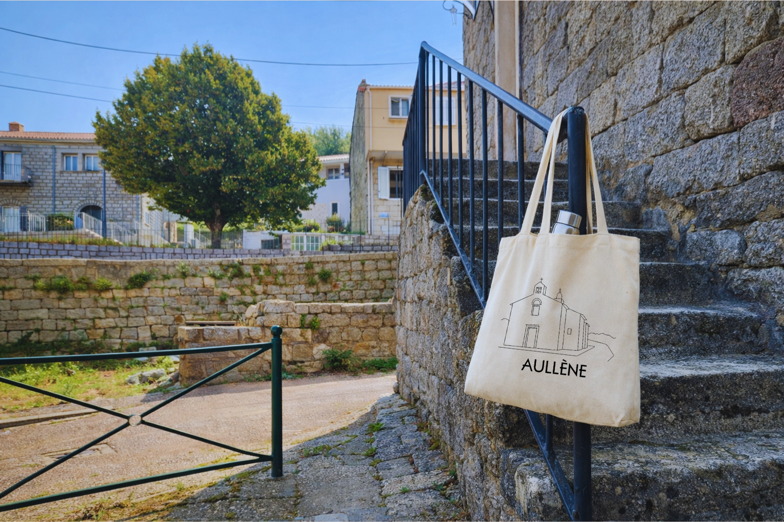 Aullène Tote-bag Collection Empreinte