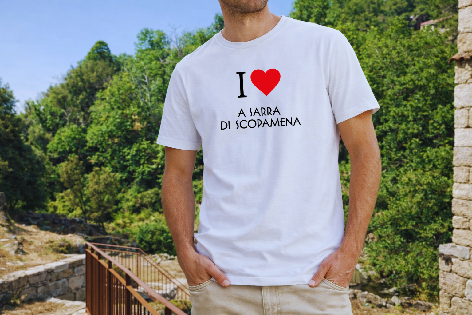 A Sarra di Scopamena T-shirt I love