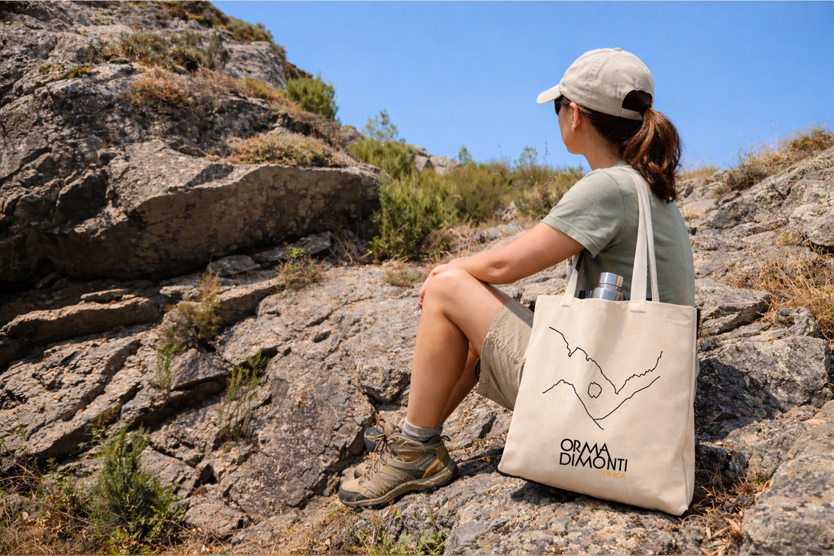 Orma di monti  Tote-bag Collection Empreinte