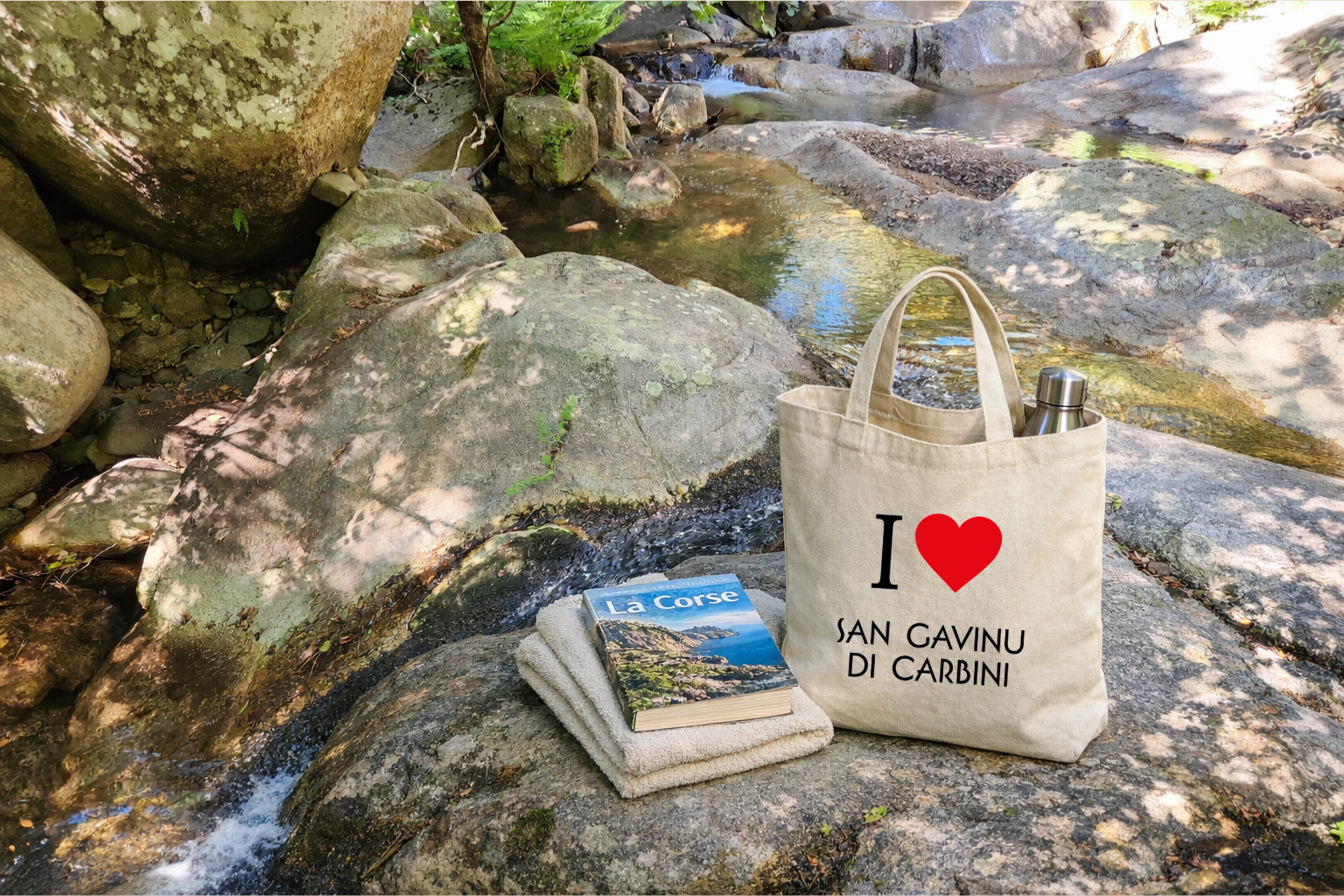 San Gavino di Carbini Tote-bag I love