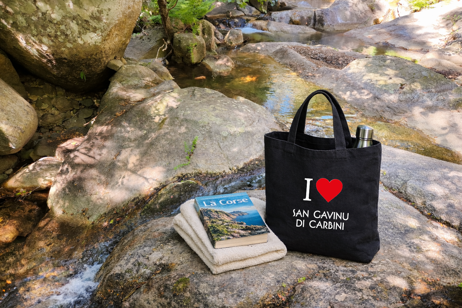 San Gavino di Carbini Tote-bag I love