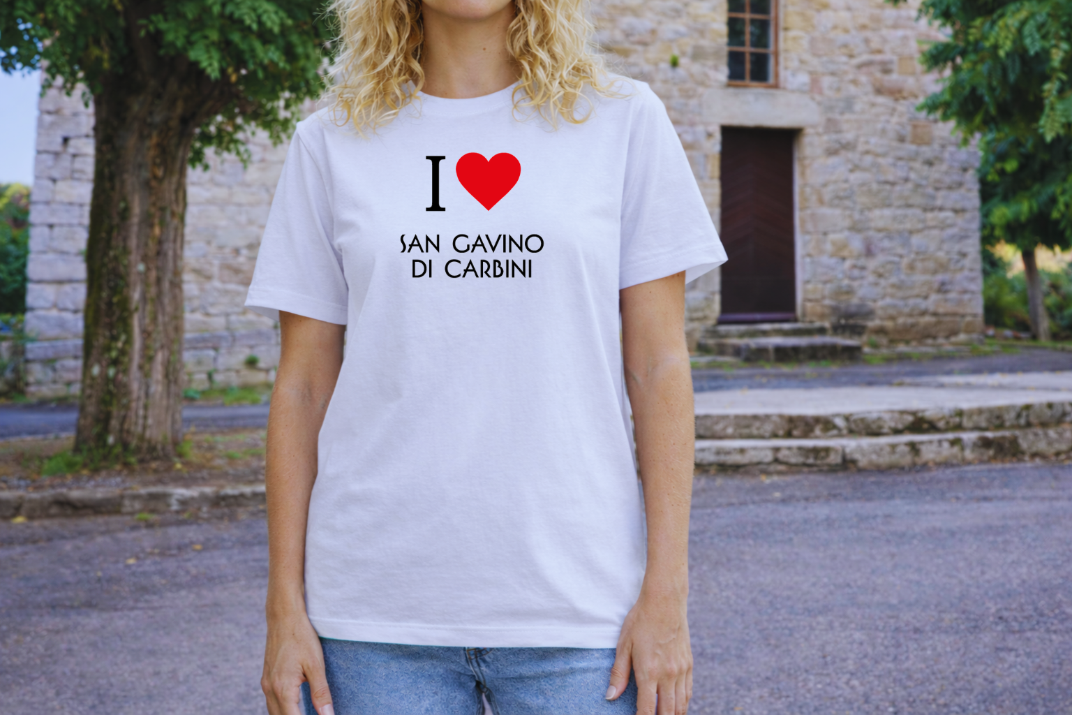 San Gavino di Carbini T-shirt I love