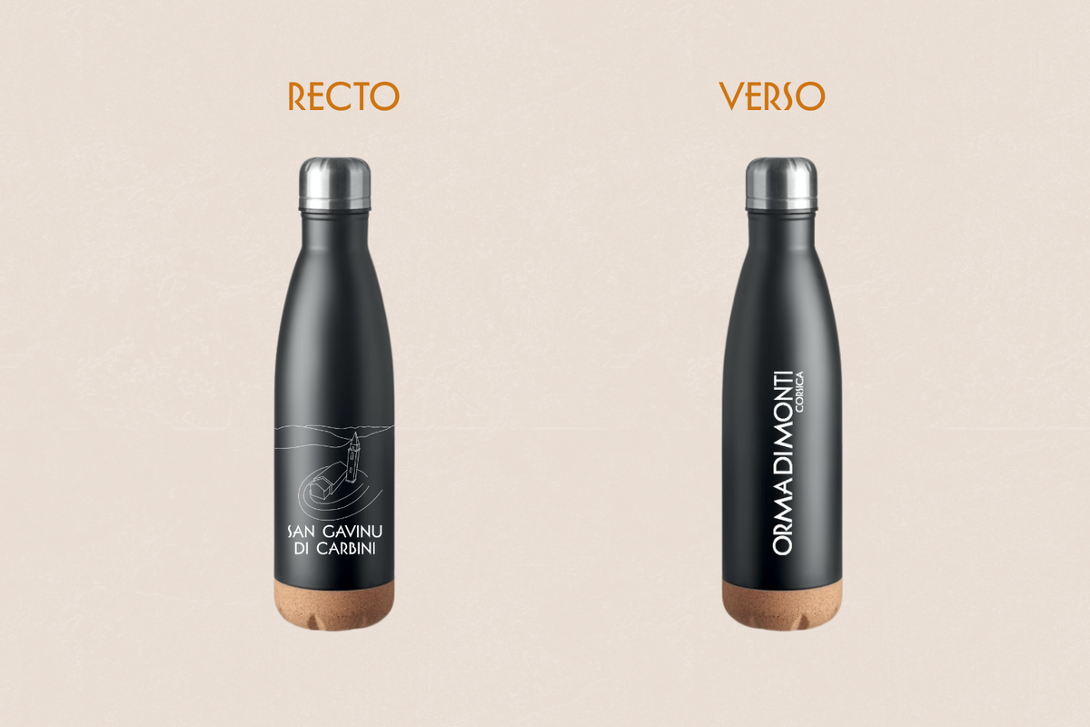 San Gavino di Carbini  Gourde isotherme Collection Empreinte